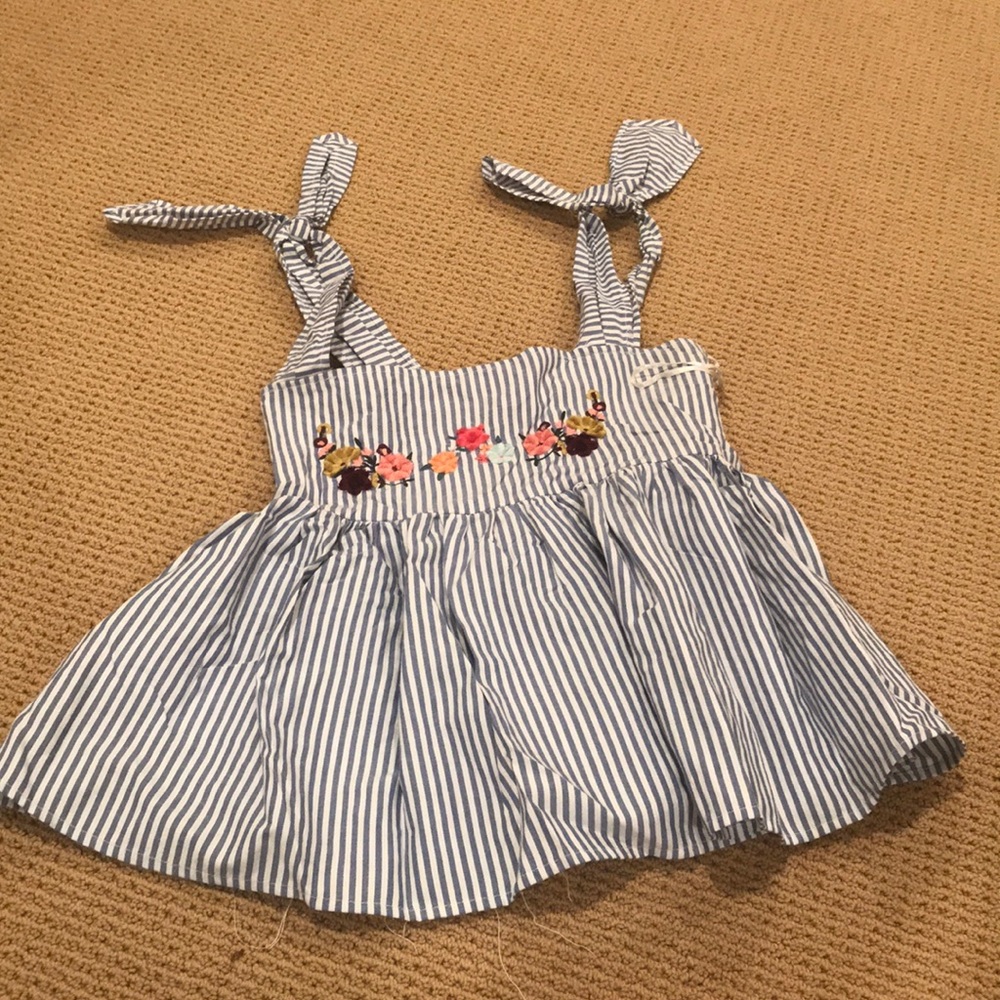 Summer crop tank top